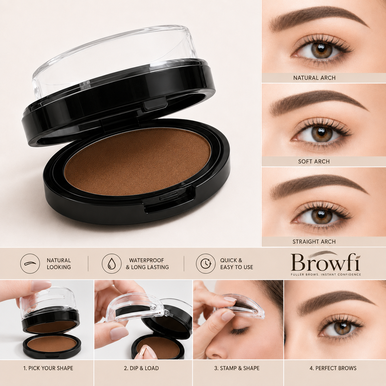 BROWFI™ - Perfect Eyebrows in 5 seconds