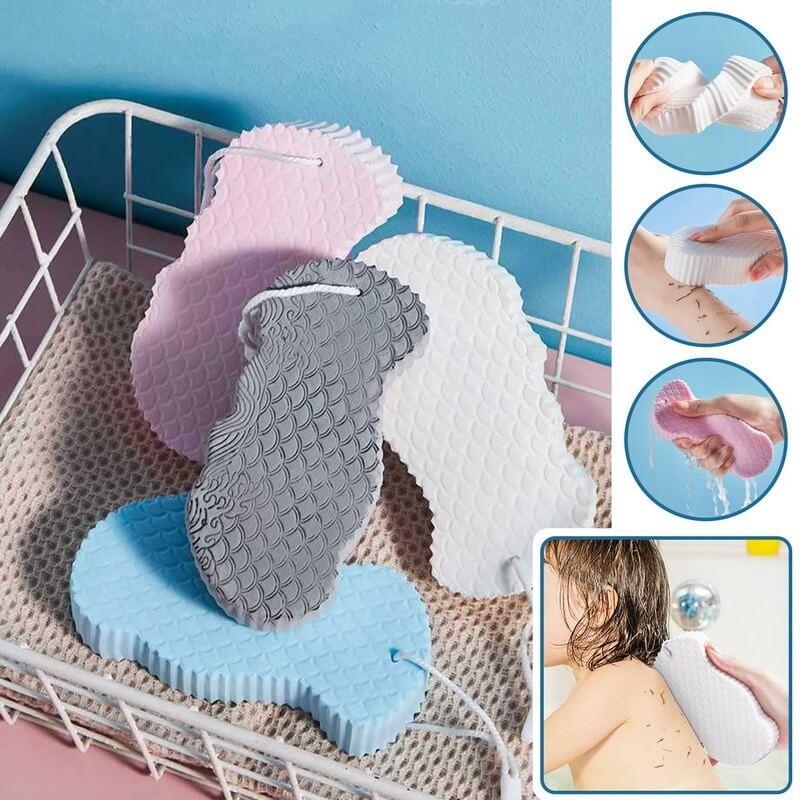 ExfoGlow™ Exfoliating Bath Sponge (Pack of 2)