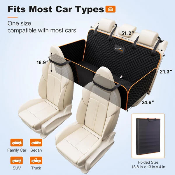 Aprolo™ - Hard Bottom Dog Car Seat Protector