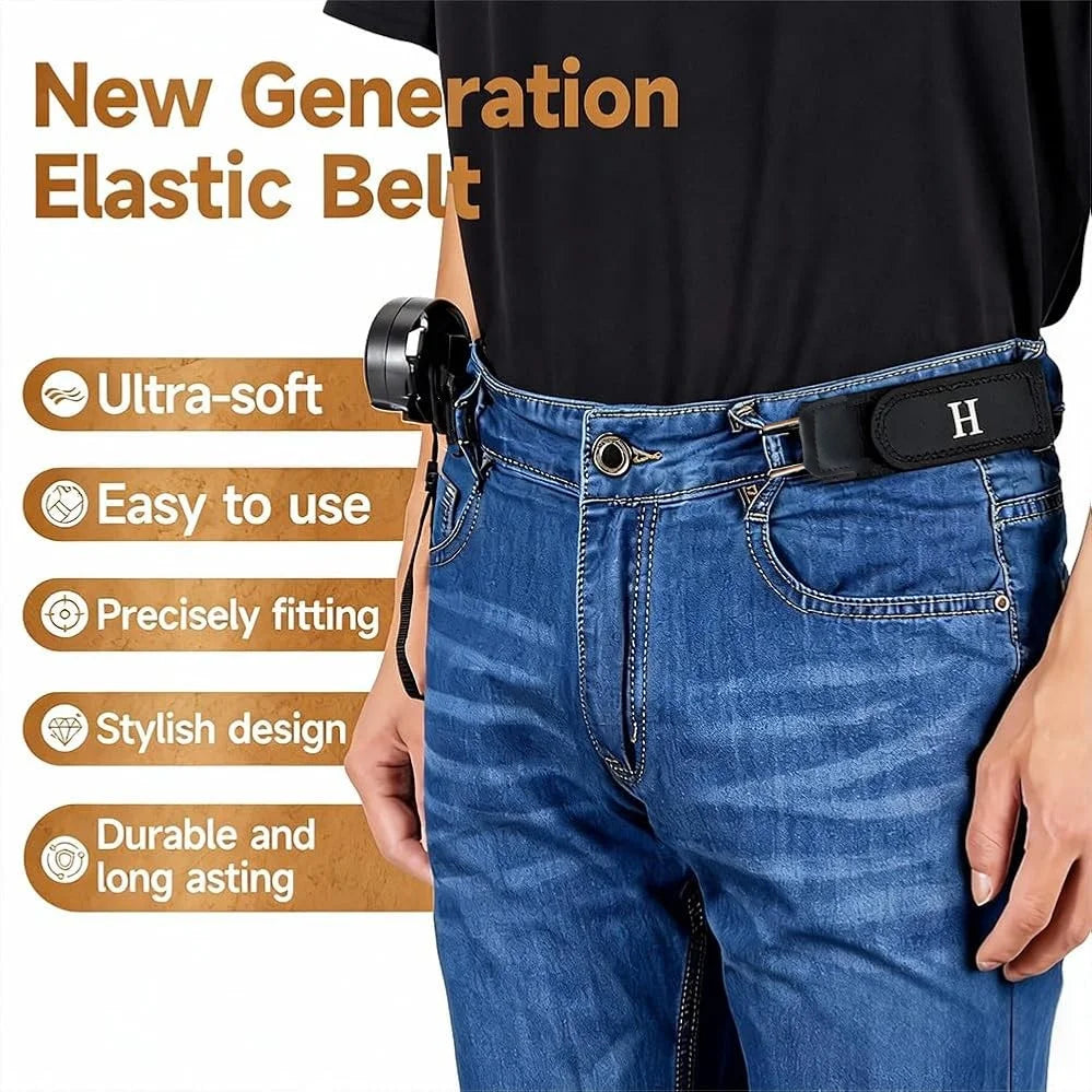 BeltBro Pro – Ultra Comfort Buckle-Free Elastic Belt