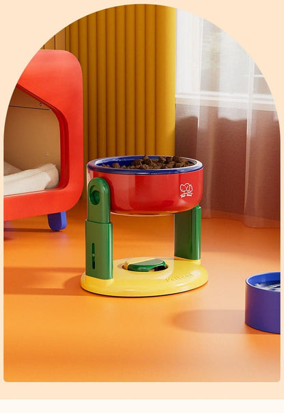 Suction lifting Adjustable Pet Bowl Cup Success