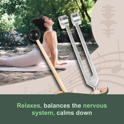 128 Hz Therapy Tuning Fork – Healing Instrument for Body & Mind